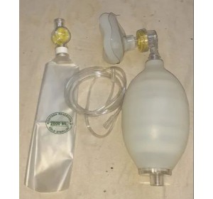 White Silicon Rubber Resuscitator