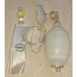 White Silicon Rubber Resuscitator