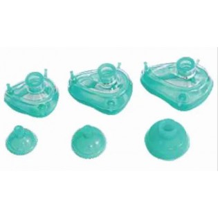 Transparent Silicon Rubber Anesthesia Face Mask (Pack of 50 Pcs)