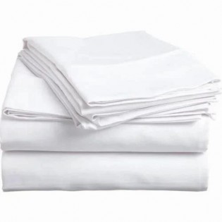 Wellton Healthcare White Hospital Bed Sheet, Size: 48 (Pack of 30 pcs) Wellton Healthcare White Hospital Bed Sheet, Size: 48 (Pack of 30 pcs)