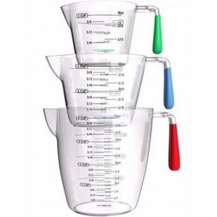 wellton healthcare 1000ml Capacity : Polypropylene PC Measuring Jug with Handle Measurement (Pack of 10 Pcs) wellton healthcare 1000ml Capacity : Polypropylene PC Measuring Jug with Handle Measurement (Pack of 10 Pcs)