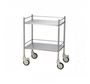 Wellton Healthcare Instrument Trolley 2 Shelves Standard WH 1354