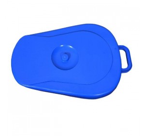 Wellton healthcare Blue Plastic Bed Pan (Pack of 25 Pcs)