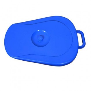 Wellton healthcare Blue Plastic Bed Pan (Pack of 25 Pcs)