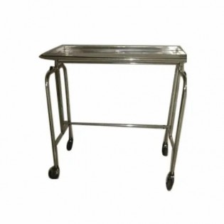 Wellton healthcare Stainless Steel Hospital Trolley