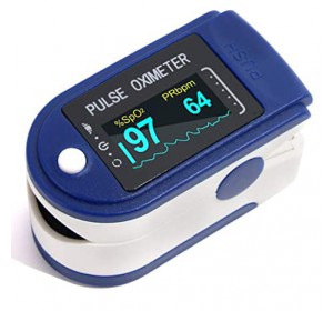 Fingertip Pulse Oximeter With Alarm Function 