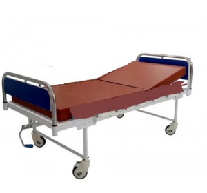 Wellton Healthcare Delux Semi Fowler Hospital Bed With Mattress And Wheel WH-511