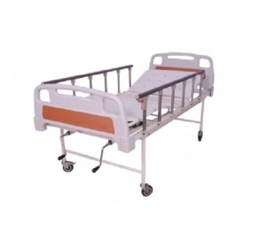 Wellton Healthcare Full Fowler Hospital Bed with Side Railing and Wheel WH-609 E