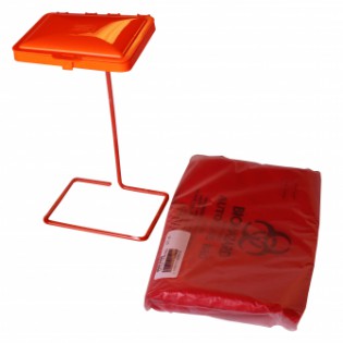 Wellton Healthcare Biohazard Bags Stand Rectangular WH-2001 Wellton Healthcare Biohazard Bags Stand Rectangular WH-2001