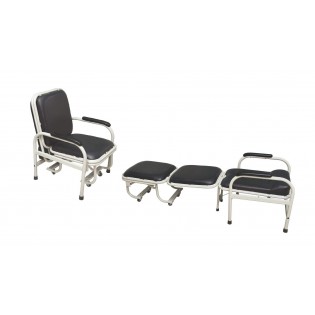 Wellton Healthcare Attendant Bed Cum Chair WH-109A Wellton Healthcare Attendant Bed Cum Chair WH-109A