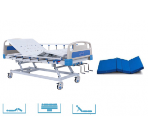 Wellton Healthcare Mechanical Type 3 Function ICU Bed WH- 004