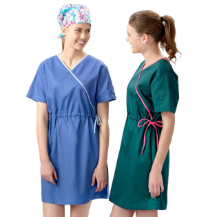 Wellton Healthcare Wrap Around Gown WH-1709 Wellton Healthcare Wrap Around Gown WH-1709