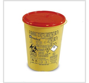 Wellton Healthcare Sharp Container Round Shape WH-2008