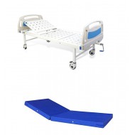 Wellton Healthcare Semi Fowler Bed with Mattress  WH 1307