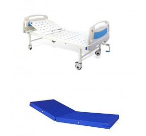 Wellton Healthcare Semi Fowler Bed with Mattress  WH 1307