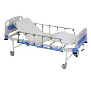 Wellton Healthcare Hospital Fowler Bed ABS Panels With Side Railing And Wheel WH1110