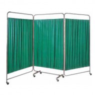 Wellton Healthcare 3 Pannel Bed Side Screen CRC Frame PC  Green WH-125 Wellton Healthcare 3 Pannel Bed Side Screen CRC Frame PC  Green WH-125