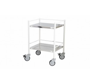 Wellton Healthcare 2 Shelves Type Instrument Trolley WH-048