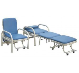Wellton Healthcare Luxury Attendant Bed Cum Chair WH 1320