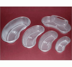 Wellton Healthcare Kidney Tray Plastic Deluxe with Handle WH 1558