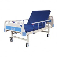 Wellton Healthcare Semi Fowler Hospital Bed with Mattress, Side Railing and Wheel WH1118 Wellton Healthcare Semi Fowler Hospital Bed with Mattress, Side Railing and Wheel WH1118