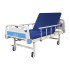 Wellton Healthcare Semi Fowler Hospital Bed with Mattress, Side Railing and Wheel WH1118