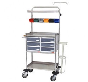 Wellton Healthcare S.S. Crash Cart WH-140 Wellton Healthcare S.S. Crash Cart WH-140
