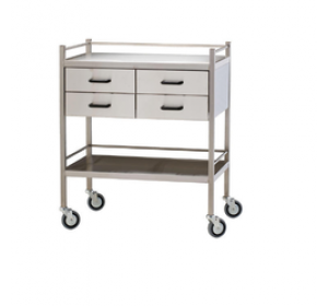 Wellton Healthcare Medicine Type With 4 Drawer Trolley WH-143