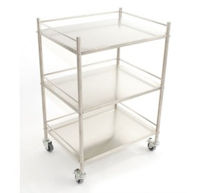 Wellton Healthcare Instrument Trolley 3 Shelves Standard WH 1359