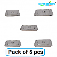 WELLTON HEALTHCARE INSTRUMENT SURGICAL TRAY , 5 PCS PACK WITH COVER WELLTON HEALTHCARE INSTRUMENT SURGICAL TRAY , 5 PCS PACK WITH COVER