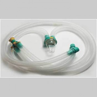 VENTILATOR CIRCUIT WITH HME FILTER.