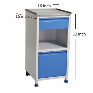 Wellton Healthcare Bedside Locker Deluxe WH 1396 Wellton Healthcare Bedside Locker Deluxe WH 1396