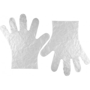 Wellton Healthcare 100 Pcs Disposable Plastic Gloves M3 Wellton Healthcare 100 Pcs Disposable Plastic Gloves M3