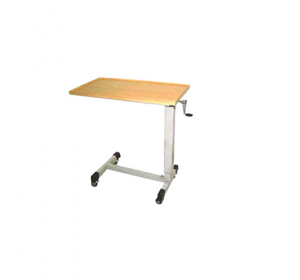 Wellton Healthcare Over Bed Table Adjustable by Gear Handle Type WH-2001