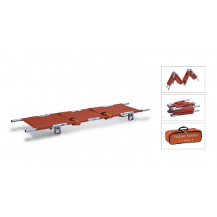 Wellton Healthcare 4 Fold Aluminum Stretcher WH4009 Wellton Healthcare 4 Fold Aluminum Stretcher WH4009