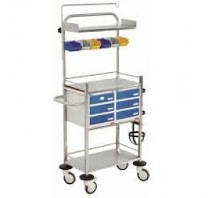 Wellton Healthcare Crash Cart Trolley WH1168