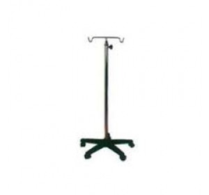 Wellton Healthcare 5 Legs MS I.V. Stand With Fibre Base WH1174