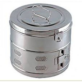 Wellton Healthcare 9 x 9 Inch Dressing Drum WH5550 Wellton Healthcare 9 x 9 Inch Dressing Drum WH5550