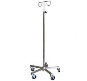 Wellton Healthcare Stainless Steel I.V. Stand WH1172