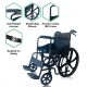 Premium quality Foldable Wheelchair