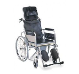 Wellton Healthcare Commode Wheel Chair WH1231