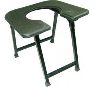 Wellton Healthcare  Size U Cut Commode Stool Wh-6006