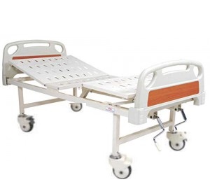 Wellton Healthcare Full Fowler Super Deluxe Hospital Bed with Wheel WH-609 G