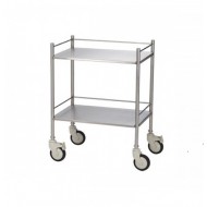 Wellton Healthcare 2 Shelves SS202 Instrument Trolley WH-046 Wellton Healthcare 2 Shelves SS202 Instrument Trolley WH-046