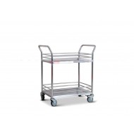 Wellton Healthcare Instrument Trolley 2 Shelves Deluxe WH 1355 Wellton Healthcare Instrument Trolley 2 Shelves Deluxe WH 1355