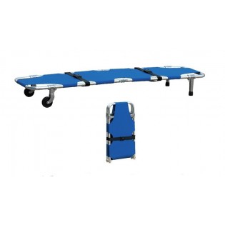Wellton Healthcare Folding Stretcher 2 Fold with Wheels WH 1382 Wellton Healthcare Folding Stretcher 2 Fold with Wheels WH 1382