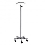 Wellton Healthcare IV Stand Double Hook Metal Base WH 1405 Wellton Healthcare IV Stand Double Hook Metal Base WH 1405