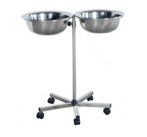 Wellton Healthcare Bowl Stand Double Metal Base WH 1412