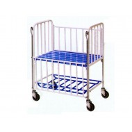 Wellton Healthcare Infant Pediatric Cot with Shelf WH 1426