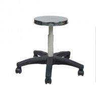 Wellton Healthcare Revolving Stool SS with Wheels WH 1432